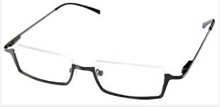 メガネの形 アンダーリムの画像